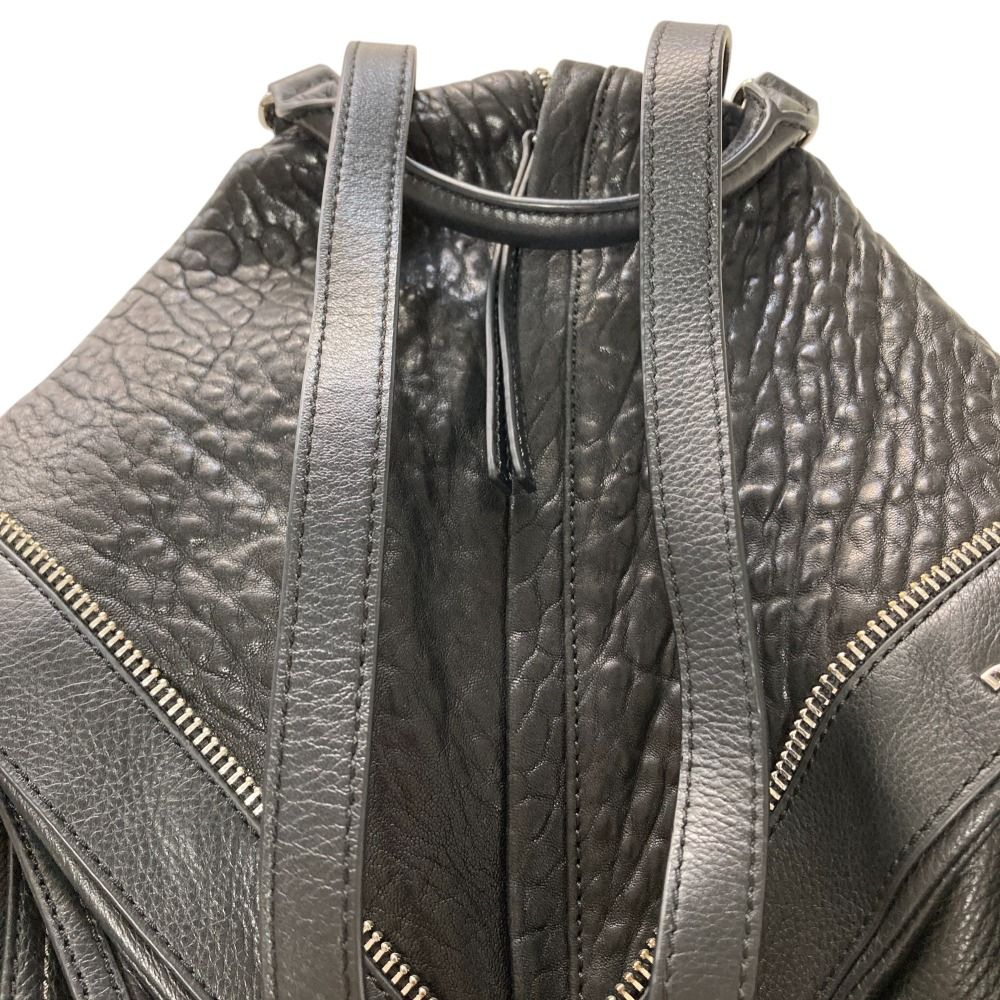 極美品✨ ディーゼル レザー リュック ブラック LE-ZIPPER LE-ZIPPER
