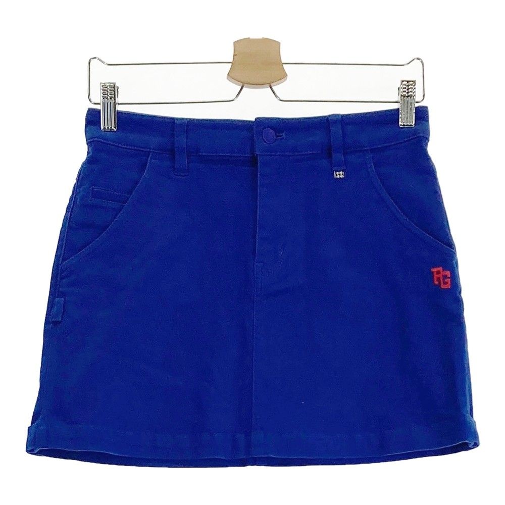 サイズ：00 PEARLY GATES パーリーゲイツ ストレッチ スカート ブルー  