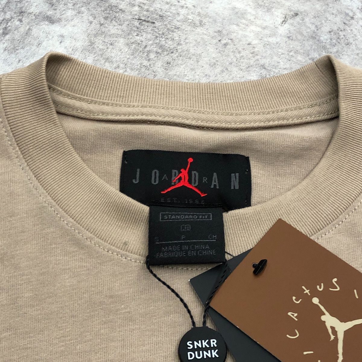 AIR JORDAN エアジョーダン x TRAVIS トラヴィス CACTUS JACK T-SHIRT 