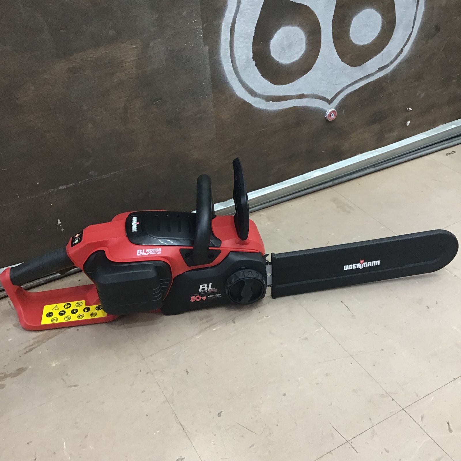 UBERMANN　ウーバマン 50V 充電式 チェーンソー 350mm UB50VCBL【草加店】