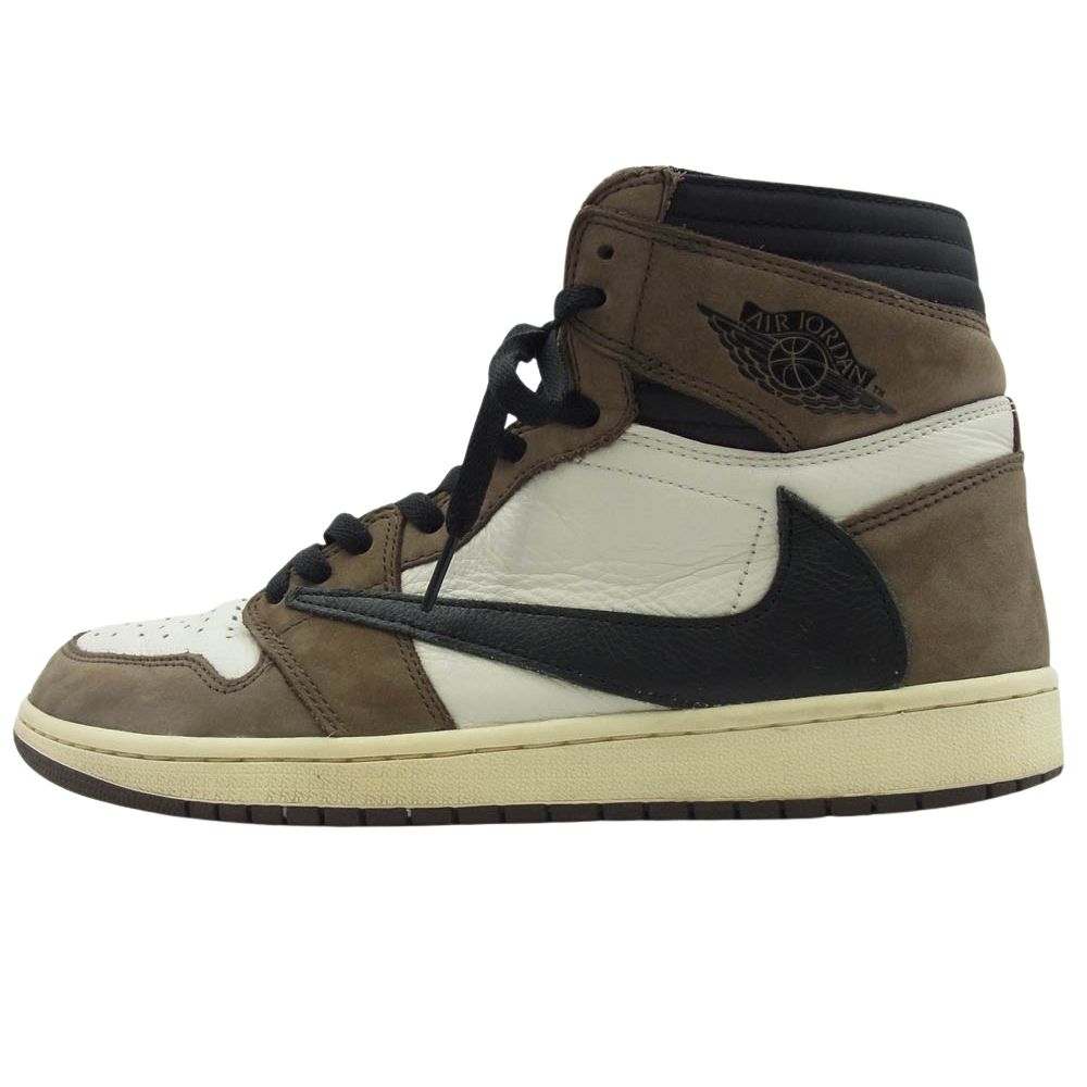 NIKE ナイキ CD4487-100 × Travis Scott Air Jordan 1 Retro High OG