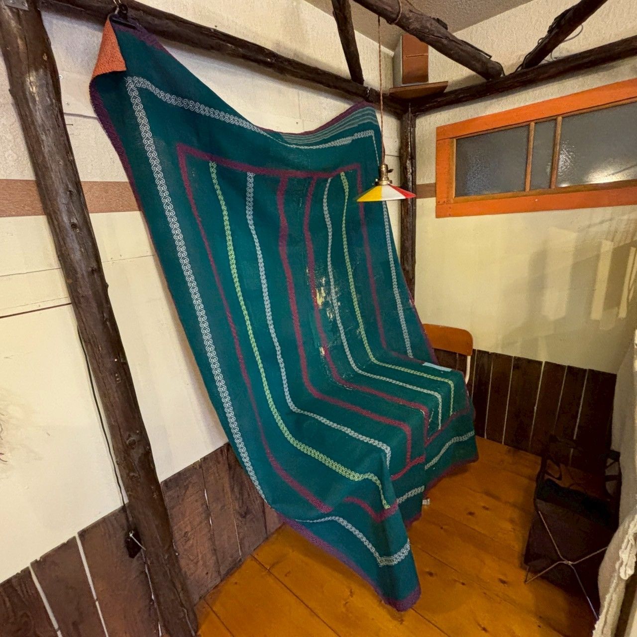 ハンドメイド ヴィンテージカンタキルト ラリーキルト インド製 MARWIL-DEMENAGEMENTS_CH