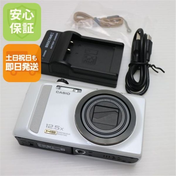 超 EX-ZR200 ホワイト デジカメ CASIO デジタルカメラ 本体 土日祝発送OK 08000