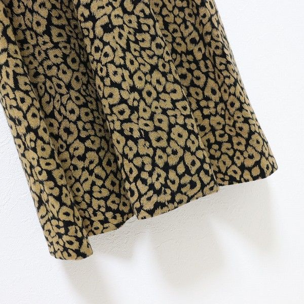 レリアン Leilian ワンピース ニット ロング レオパード 総柄