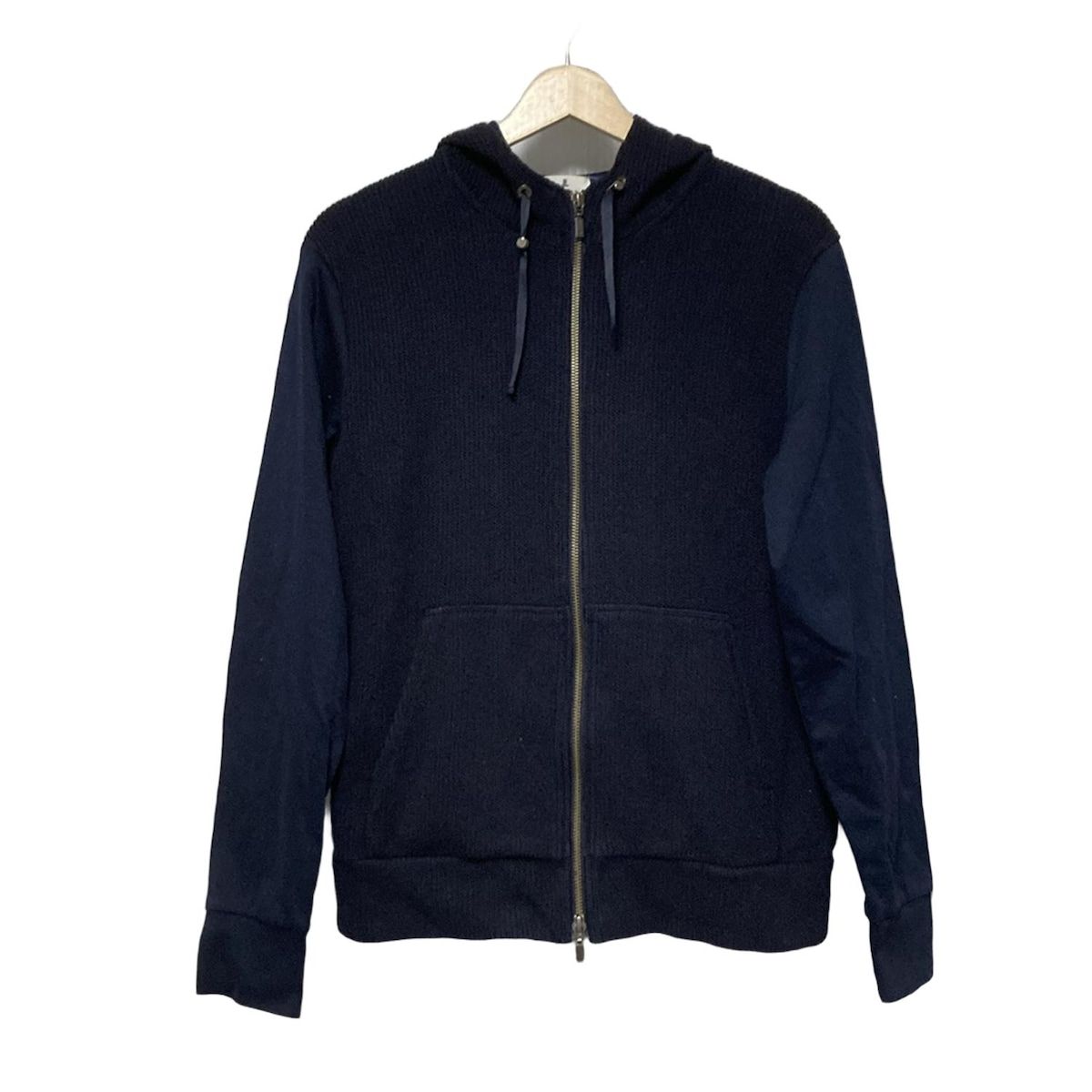 LANVIN en Bleu ランバンオンブルー パーカー サイズ48 XL レディース - ダークネイビー 長袖|ニット