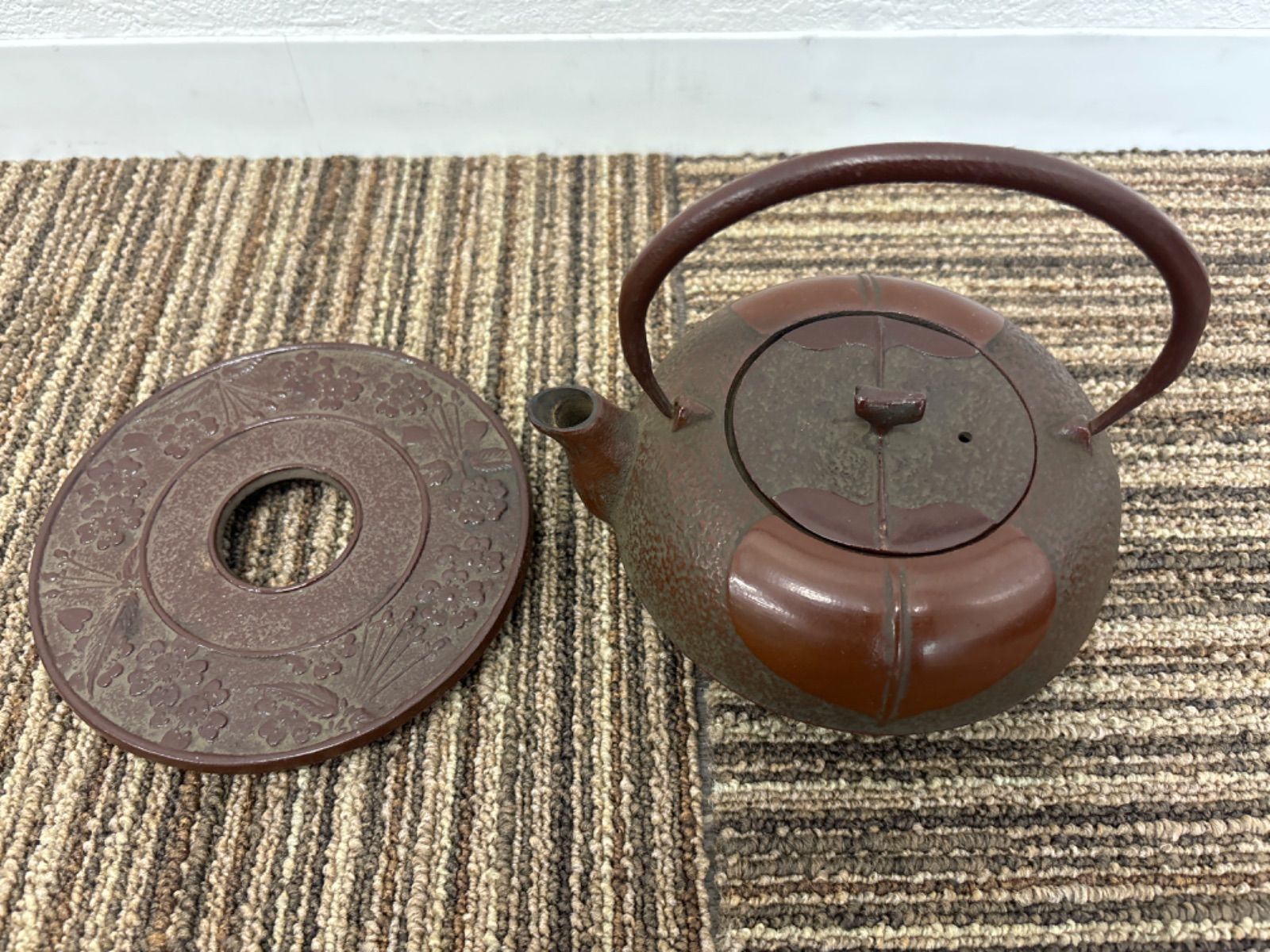 <南部鉄器>岩鋳　南部盛岡　鉄瓶 南部鉄器 鉄瓶 盛岡岩鋳 Made in Japan｜Yahoo!フリマ（旧PayPay