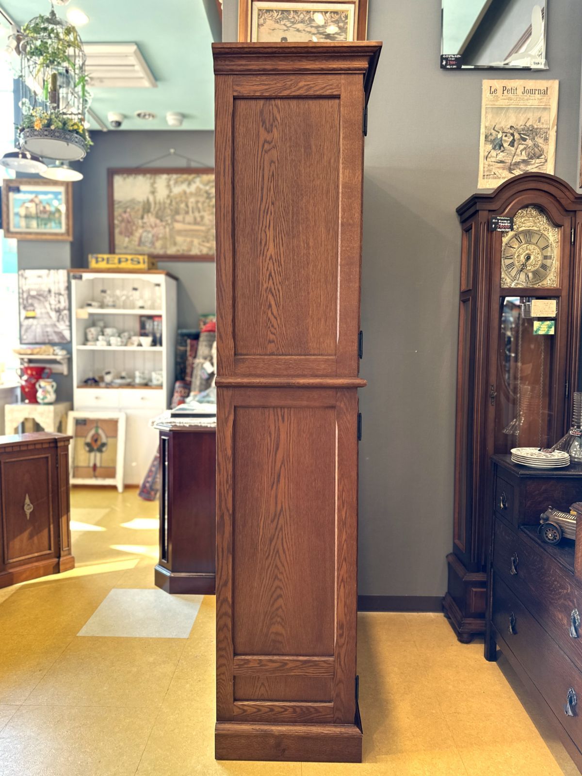 葉山ガーデン 伸長式ダイニングテーブル タモ材｜英国カントリー