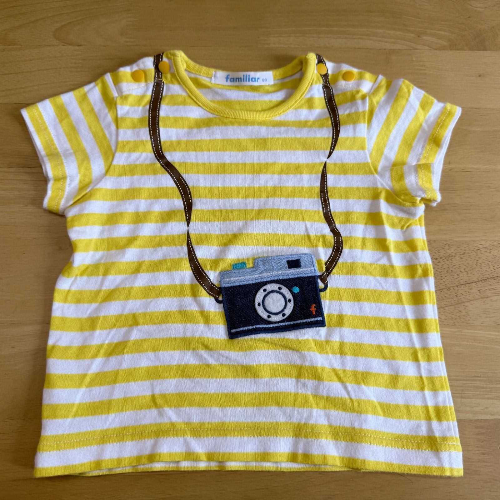 ファミリアTシャツ◎美品◎サイズ80 - メルカリ