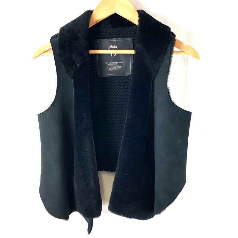 ダブルスタンダードクロージング sov. ムートンベスト DOUBLE STANDARD