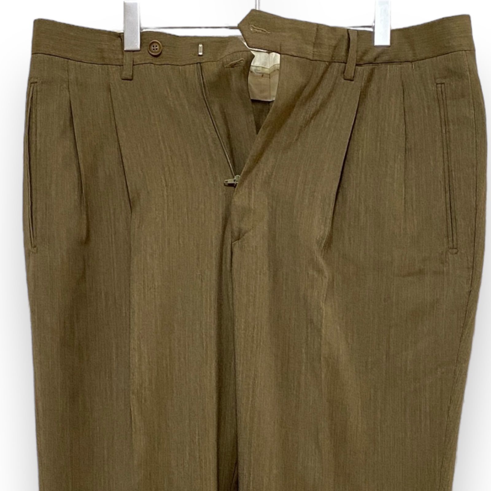 Salvatore Ferragamo サルヴァトーレフェラガモ パンツ ブラウン 単色