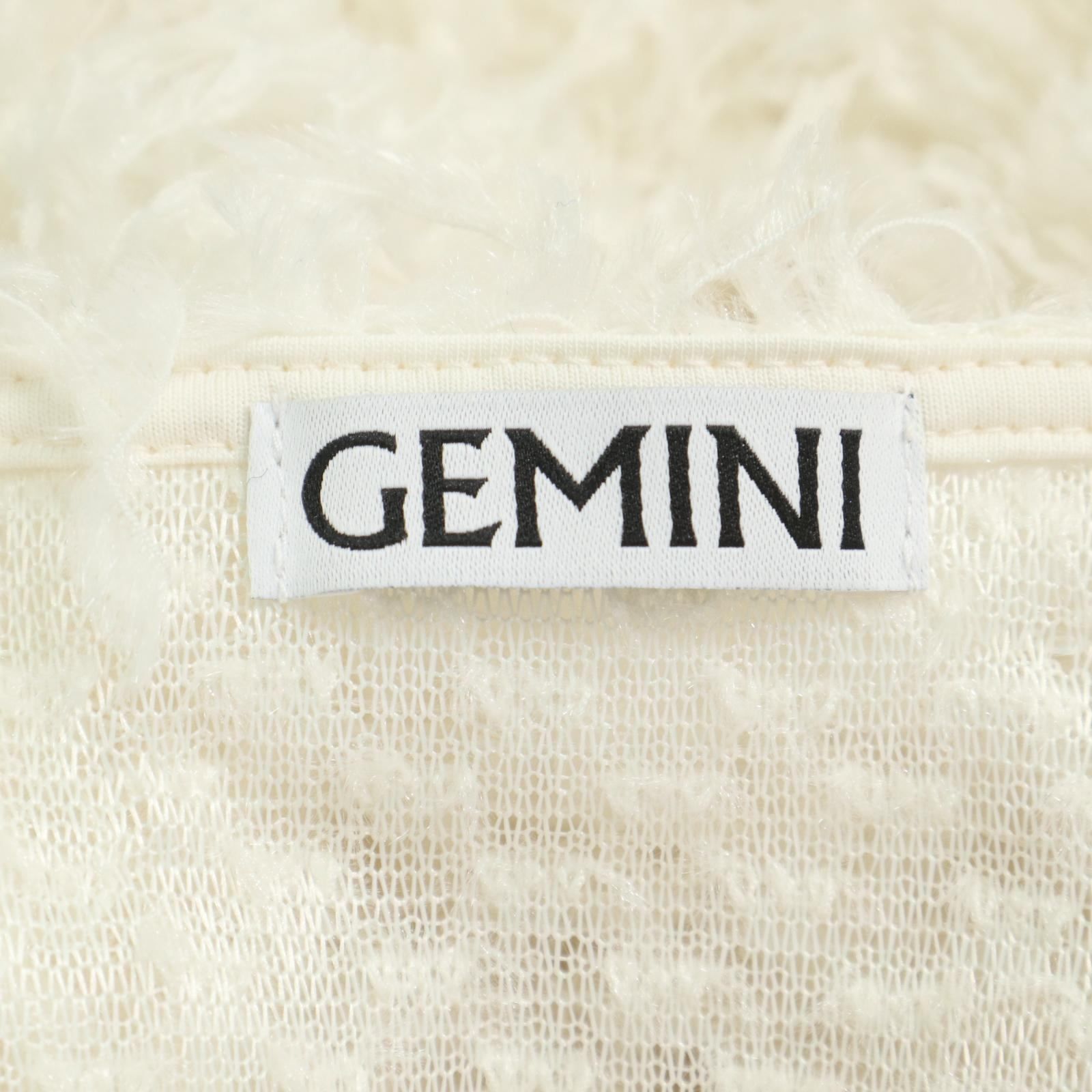 新品✨Whim Gazette【GEMINI】フェザーロングスリーブプル 24SS＊Whim Gazette(ウィム ガゼット) 【GEMINI】フェザーロング