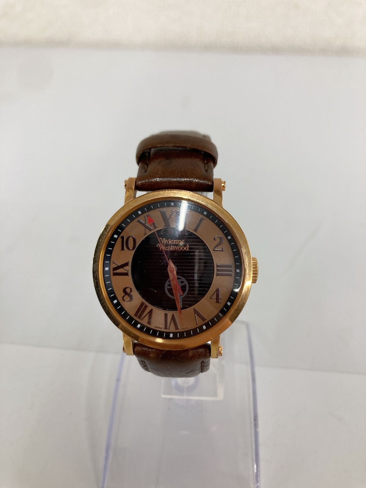 一級品✨Vivienne Westwood ORB HAND ゴールド　クオーツ 3【不動品】Vivienne Westwood(ヴィヴィアンウエストウッド) ORB