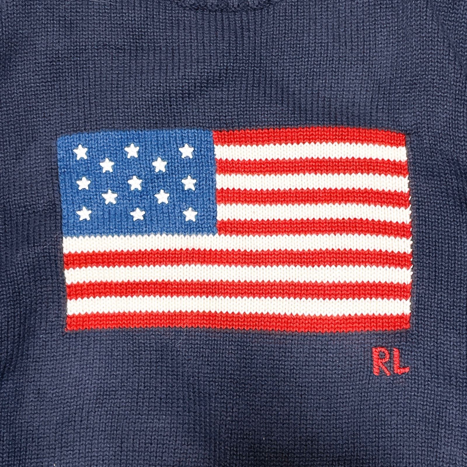 ポロラルフローレン 近年 星条旗 The lconic Flag Sweater
