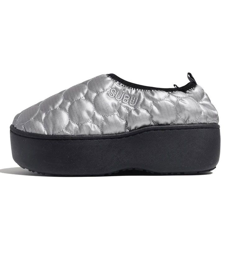 SUBU スブ VAMP PLATFORM CIRCLE ヴァンプ プラットフォーム サークル サンダル 冬用 スリッポン レディース 厚底