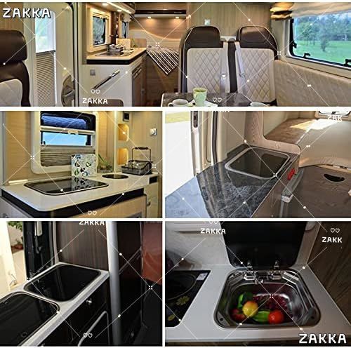 RVシンクキャンピングカーシンクRV、旅行トレーラー、キャンピングカー用の上部カバー付き折りたたみ式隠水栓 - メルカリ