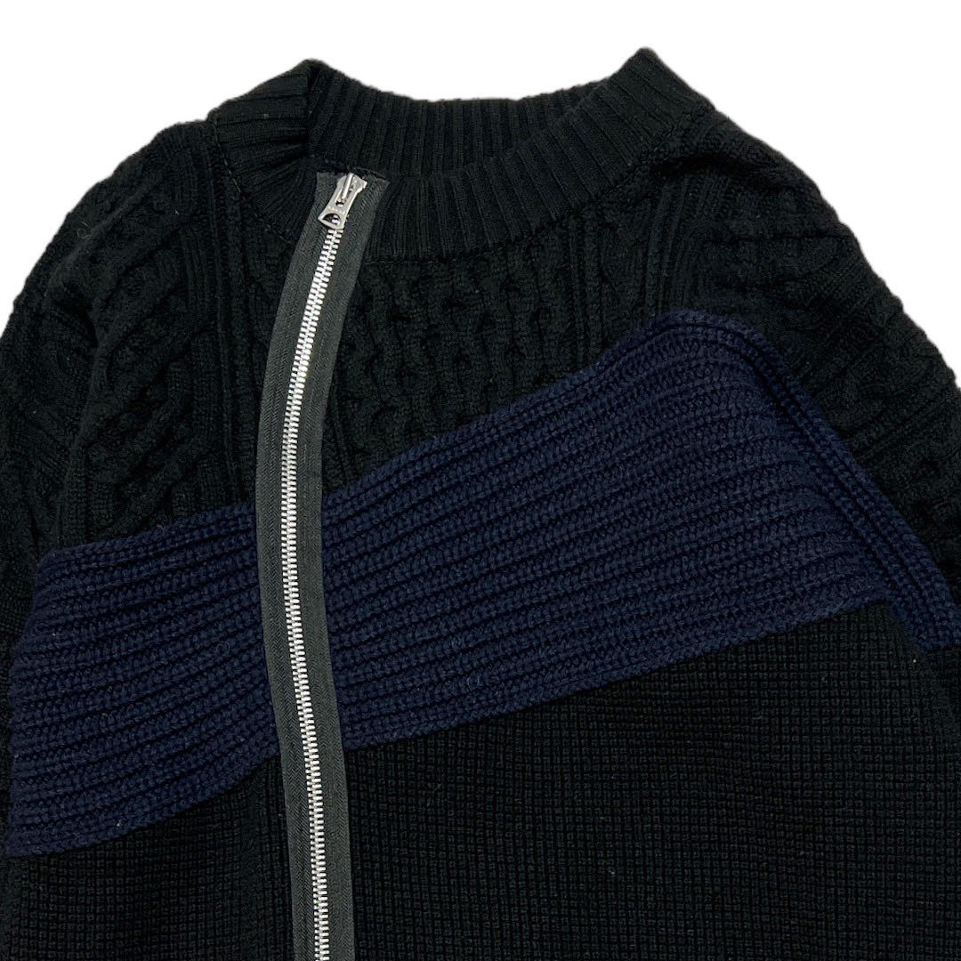 sacai 21AW Knit Riders Jacket - メルカリ