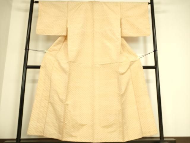 平和屋着物▽上質な紬 単衣 十字絣 正絹 逸品 DAAQ4241az - メルカリ 