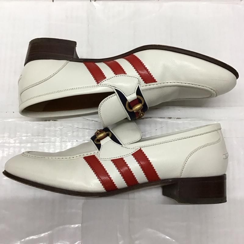 GUCCI グッチ ローファー 702283 22SS ストライプビットローファー