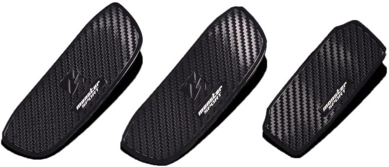 MONSTER SPORT ドアハンドルプロテクター ジムニー JB64W | ジムニーシエラ JB74W 3枚組 キズ防止 ドアハンドル保護 ブラック 792500-5500M