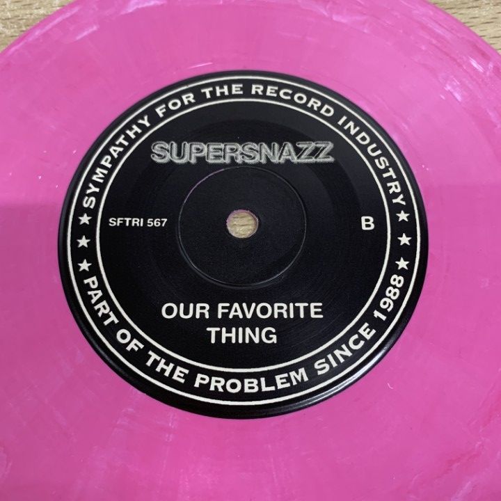 SUPERSNAZZ　7インチレコード ○01)【同梱不可】Supersnazz/It's Alright/スーパースナッズ/EP