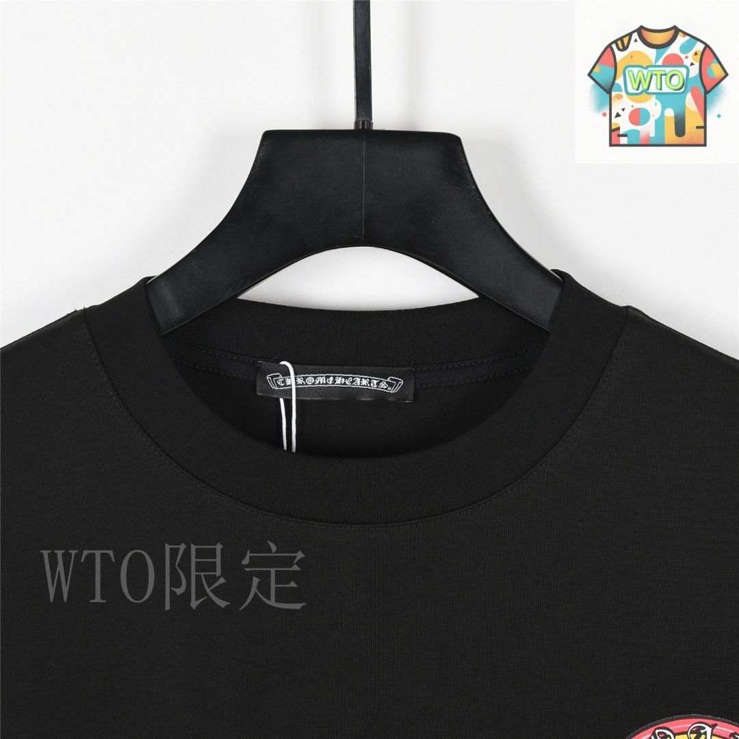 Chrome Hearts Tシャツ 今日特価】Chrome Hearts 25SS Gradient Horseshoe Print Short