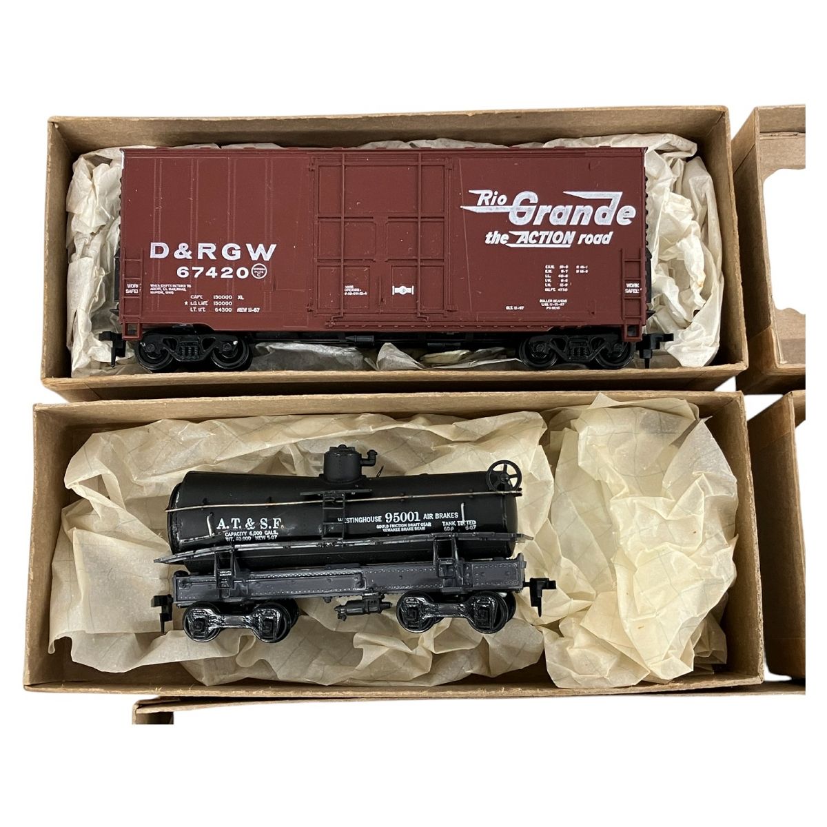 WABASH WAB 55008 Amtrak 3339 A.T.&S.F 95001 等 貨物セット 7