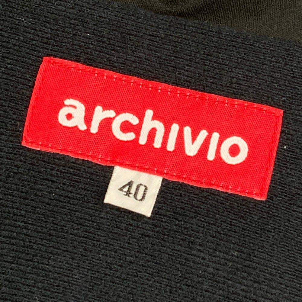 サイズ：40 ARCHIVIO アルチビオ 2023年 中綿ジャケット  ブラック系 [240101429771] ゴルフウェア レディース ストスト サイズ：40 ARCHIVIO アルチビオ 2023年 中綿ジャケット