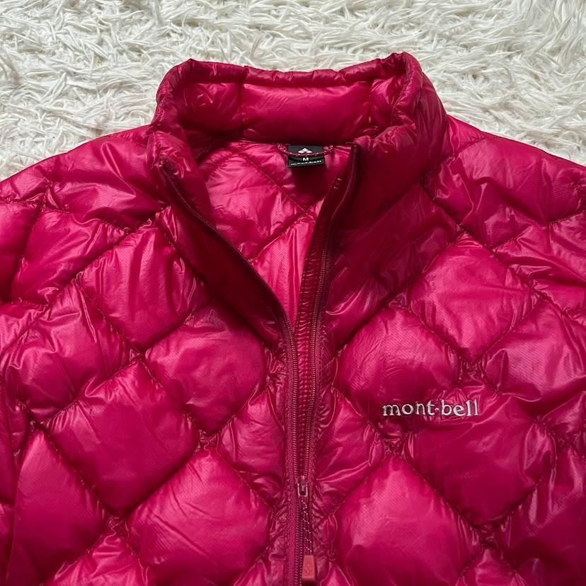 美品モンベル900FP EXライト ダウンジャケット レディースM ピンク 美品モンベル900FP EXライト ダウンジャケット レディースM ピンク