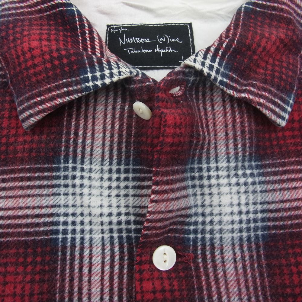 NUMBER(N)INE ナンバーナイン 長袖シャツ 03AW カート期 TOUCH ME I'M