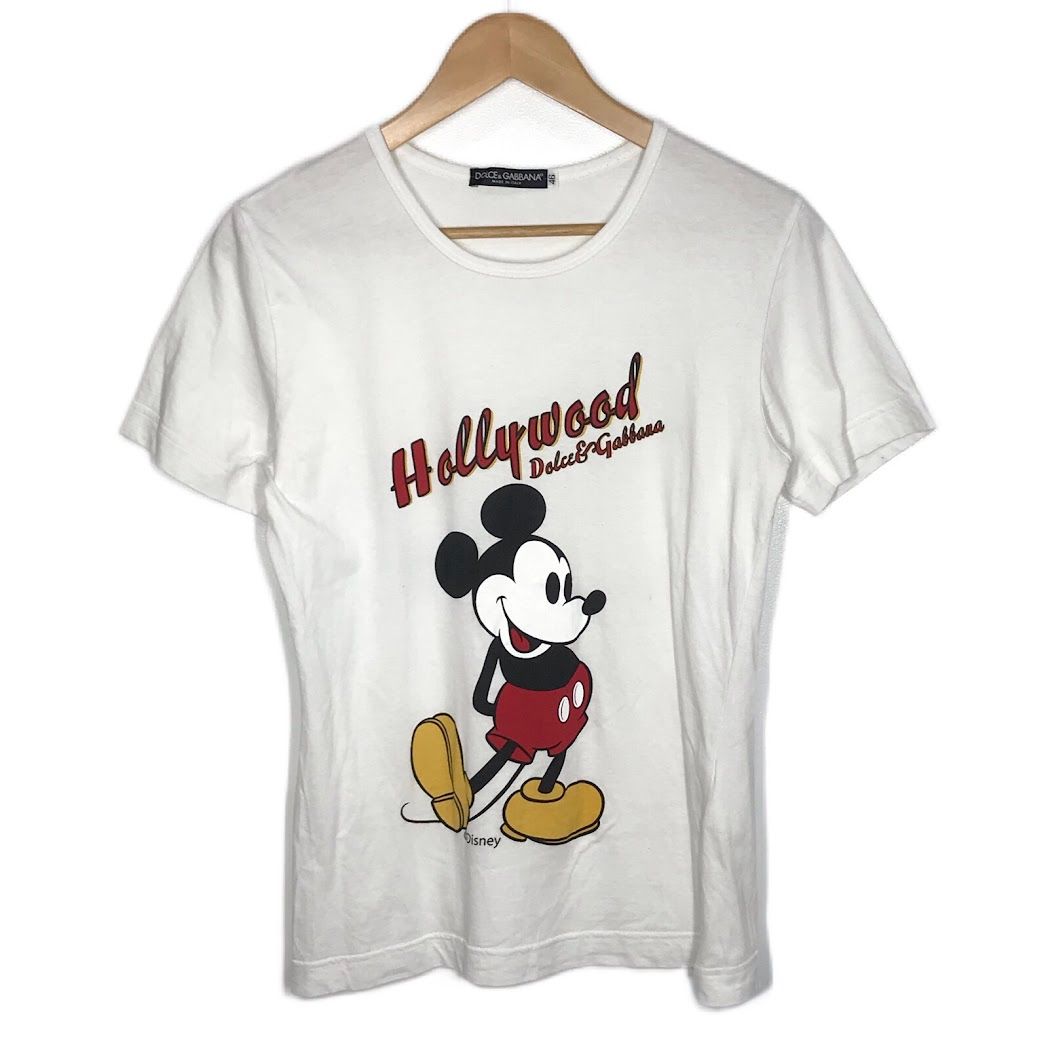 DOLCE&GABBANA × Disney コラボTシャツ DOLCE&GABBANA DOLCE&GABBANA×Disney ドルチェ＆ガッバーナ