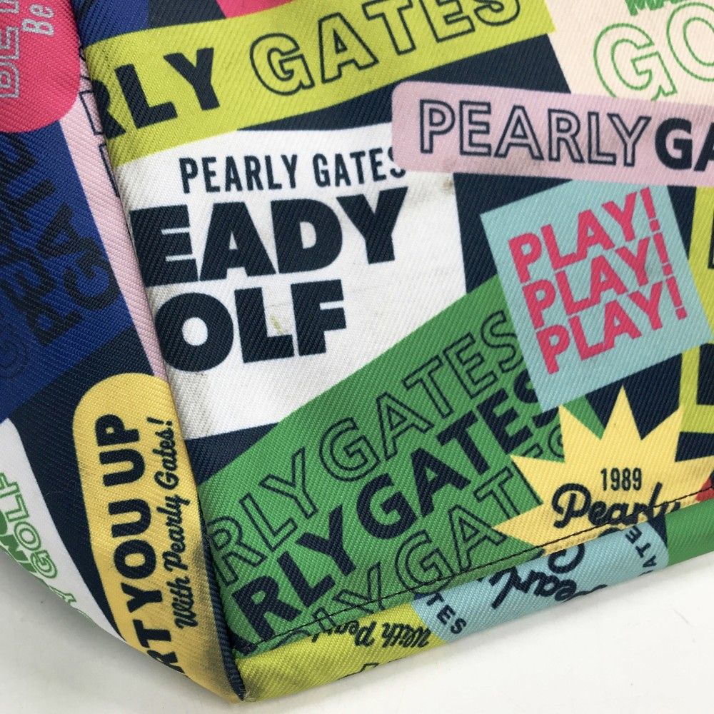 PEARLY GATES パーリーゲイツ ワッペン ロッカーバッグ トート Amazon.co.jp: [パーリーゲイツ] ユニセックス ロッカーバッグ