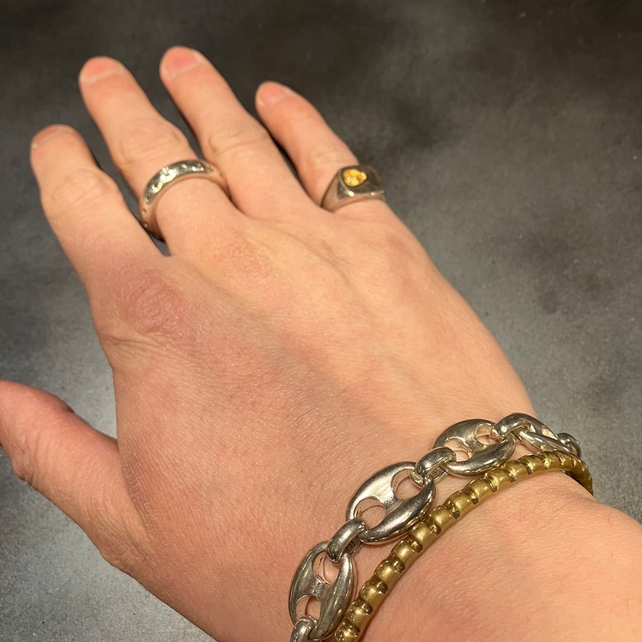 SILVER925 PIG NOSE WIDE CHAIN BRACELET/シルバー/ブレスレット 