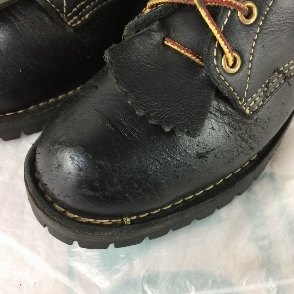 試着交換OK！ダナー/Danner/FLASHPOINT/フラッシュポイント/FIREMAN BOOTS/ファイヤーマンブーツ/耐火/森林消防隊〈10EE  27.5-28.0  黒/BLACK〉管理NO.WX06-3 試着交換OK！ダナー/Danner/FLASHPOINT/フラッシュポイント/FIREMAN