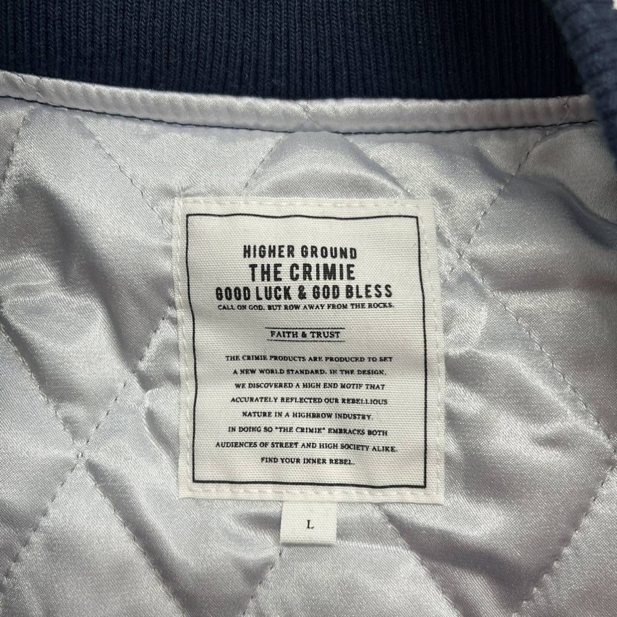 CRIMIE クライミー THE DAY THAT NEVER COMES STADIUM JACKET 