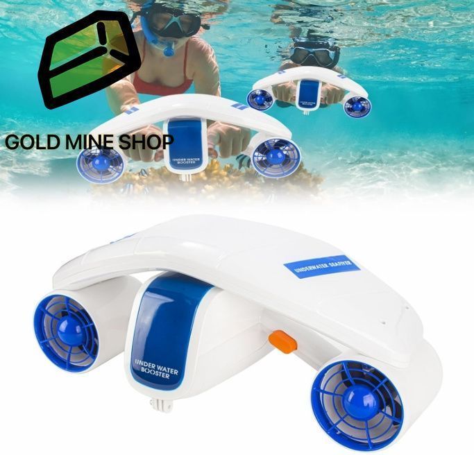 水中スクーター 充電式 水中ポンプ 480w 水深20m 最大速度1.6m/s 水中スラスター ダイビング水泳ブースター 海の冒険用 本体＋電池1個 水中スクーター 充電式 水中ポンプ 480w 水深20m 最大速度1.6m/s