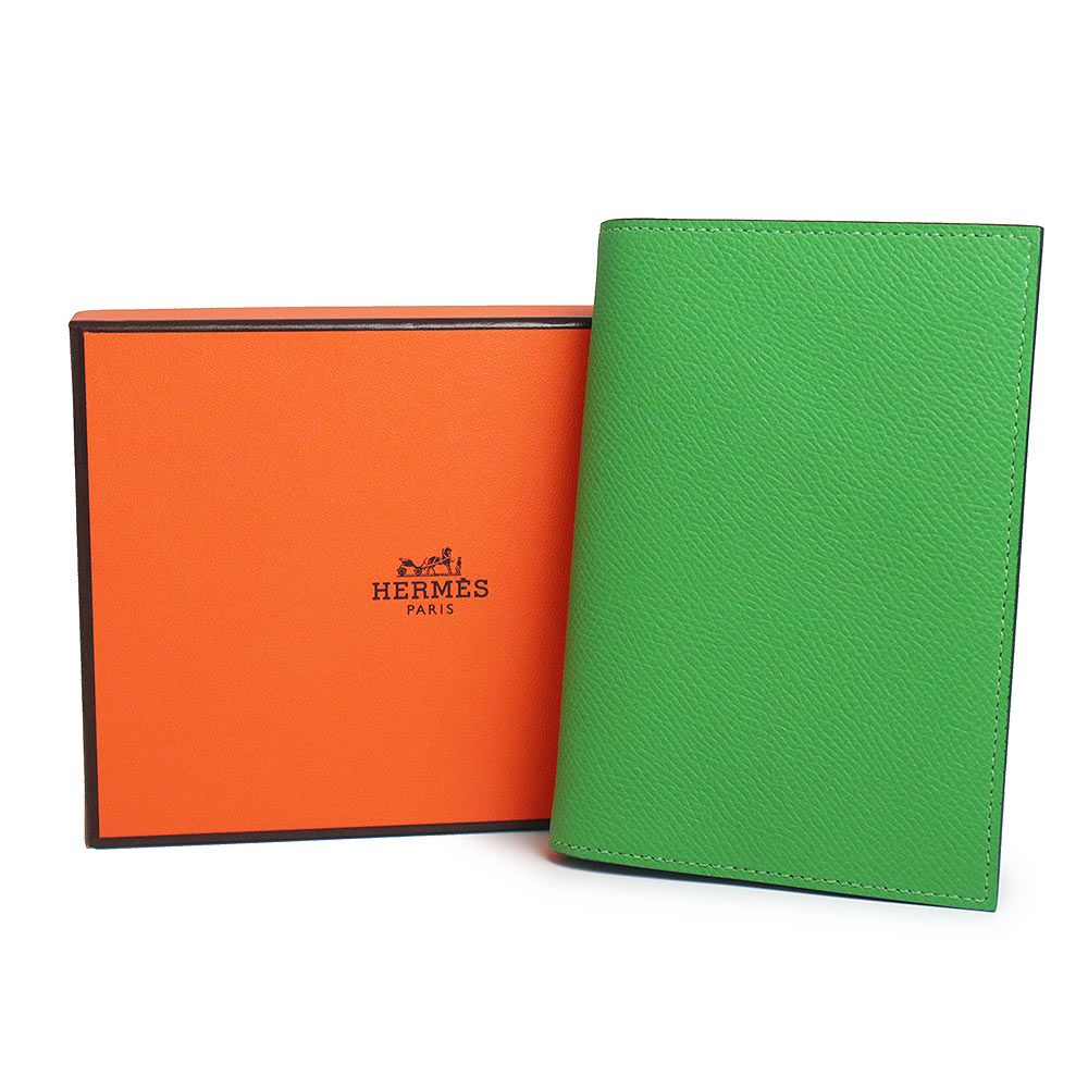 未使用品【HERMES】エルメス手帳×バイカラー