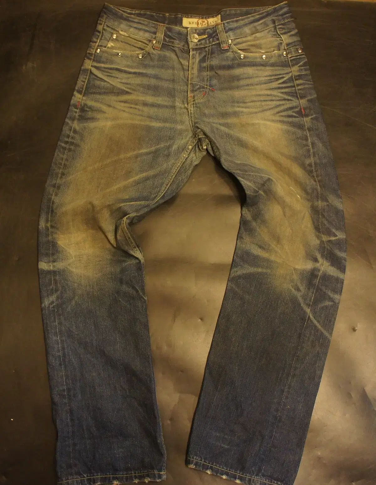 1644 ウォッシュジーンズ リリーフジーンズショップ タイムパンツ ビンテージデニムブルー ミドルとユースの日 LEVI S リーバイス