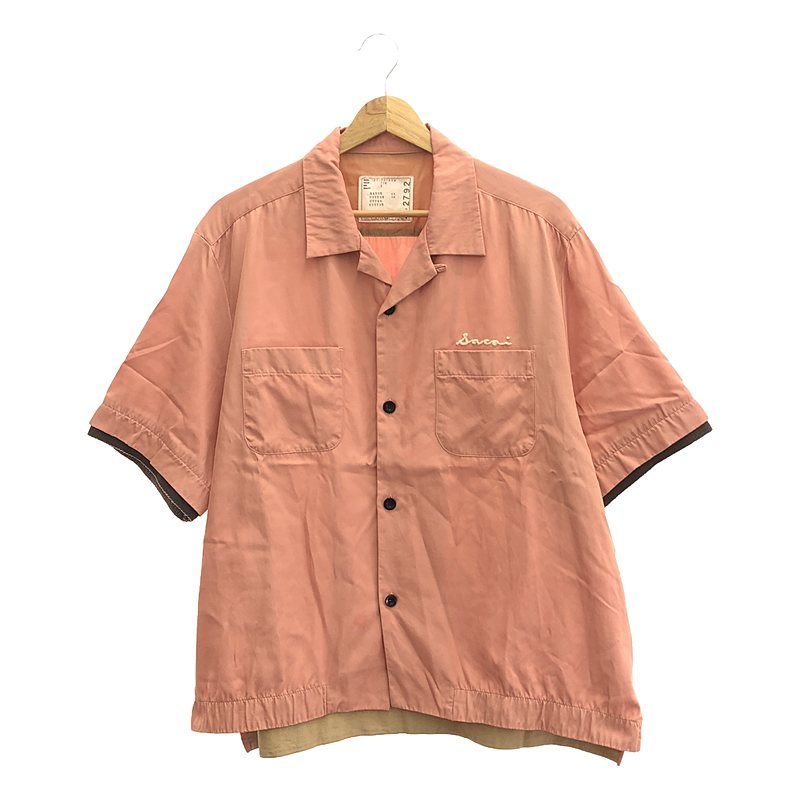 ボウリング sacai Cotton Twill Bowling Shirt サカイ