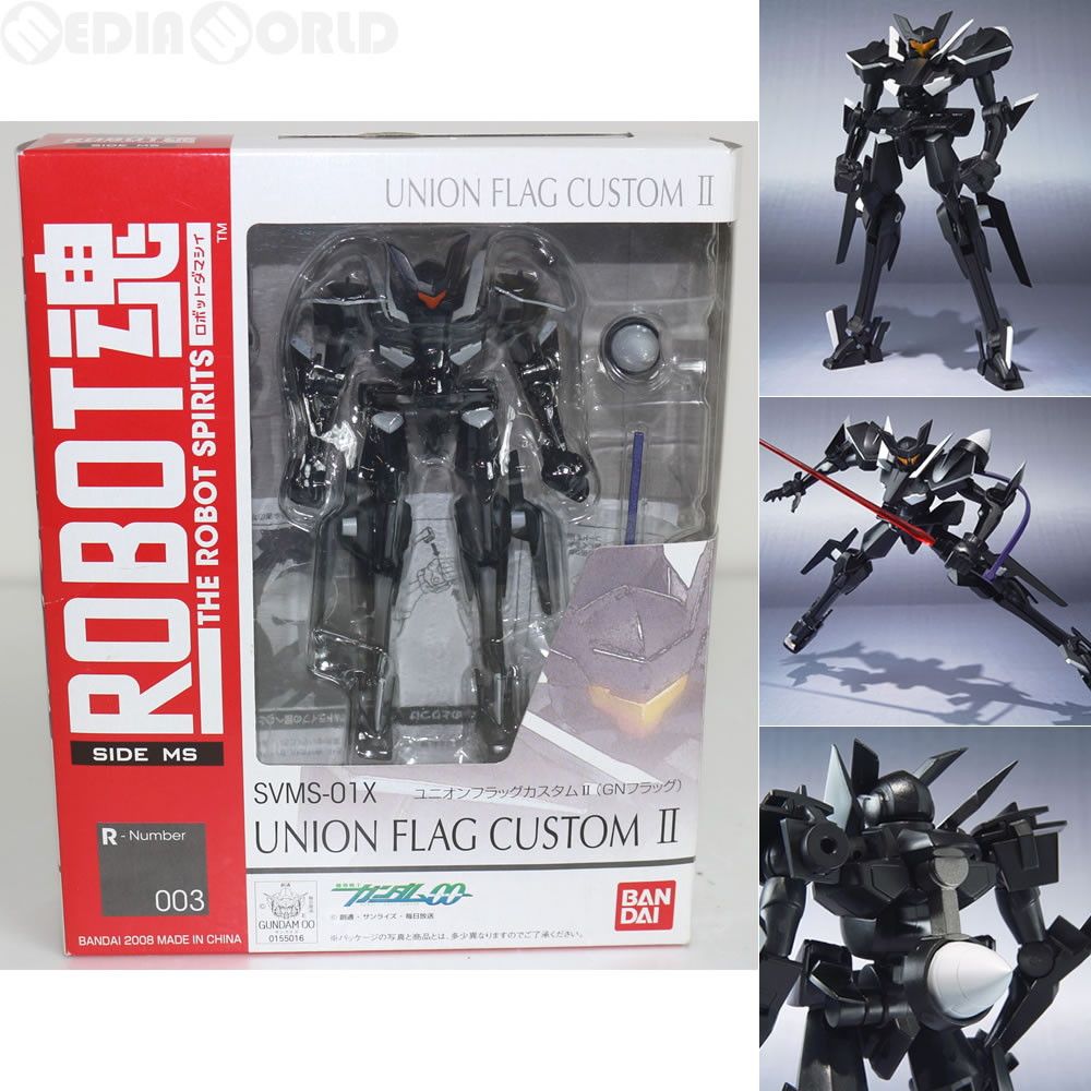 BANDAI - BANDAI ROBOT魂(SIDE MS) ユニオンフラッグカスタムⅡ ROBOT魂 <SIDE MS> ユニオンフラッグカスタムII (GNフラッグ