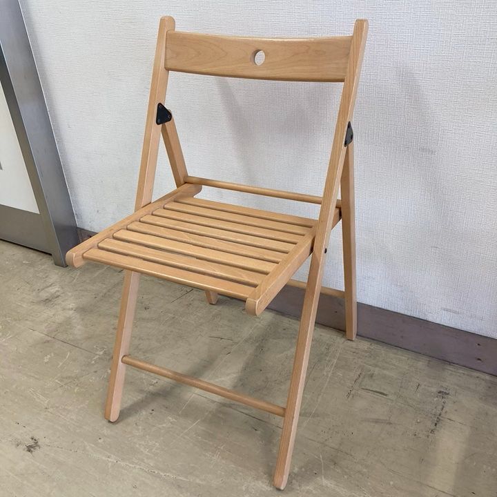 IKEA イケア TERJE 折りたたみチェア ナチュラル 2脚セット IKEA