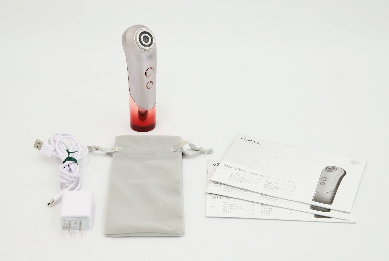 送料無料】展示品 オファー ヤーマン 家庭用美容器 ブルームレッド S10