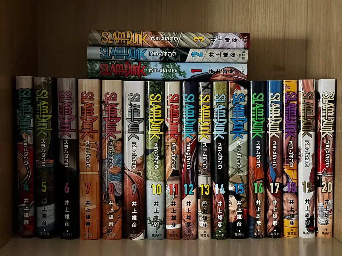 SLAM DUNK スラムダンク 新装再編版 ONE 原書 全巻