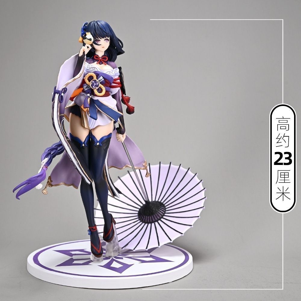 原神 雷電将軍 フィギュア 恒寂の影Ver. アニメゲームキャラ 二次元グッズ コレクション模型 飾り ギフト用