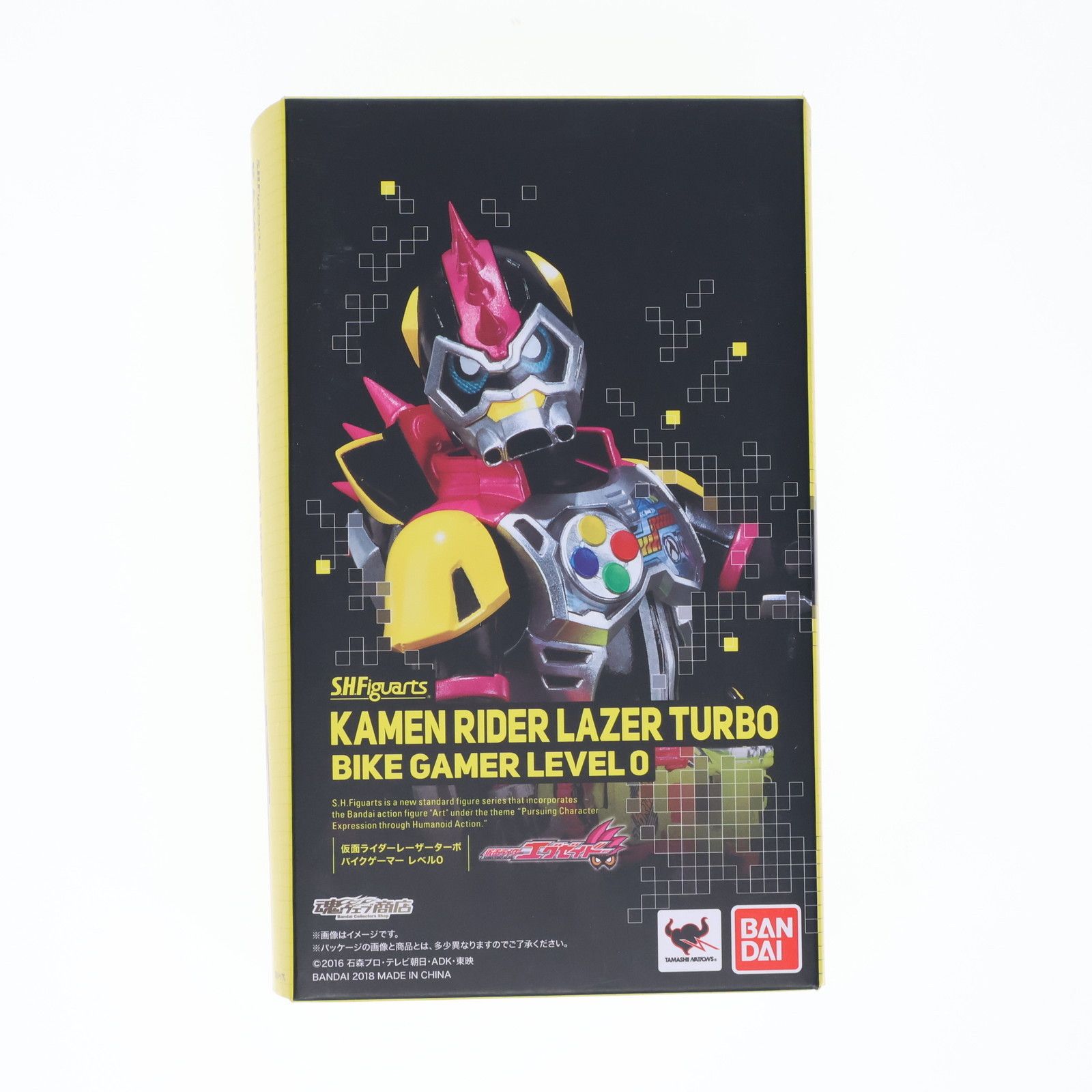 魂ウェブ商店限定 S.H.Figuarts(フィギュアーツ) 仮面ライダーレーザーターボ バイクゲーマー レベル0 仮面ライダーエグゼイド 完成品 可動フィギュア バンダイ