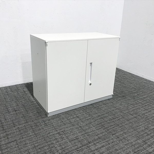 両開き書庫 TF 天板付 スチール イナバ オプティホワイト