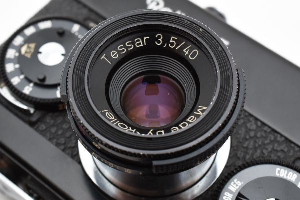 Rollei 35 Tessar 40mm F3.5 コンパクトフィルムカメラ 中古 訳あり