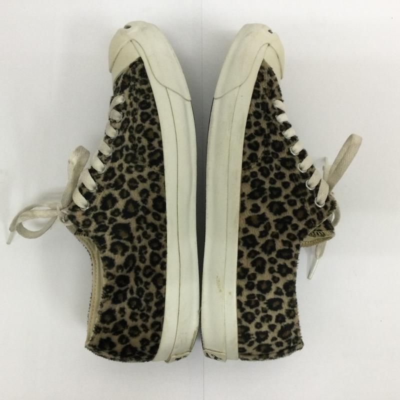 CONVERSE コンバース スニーカー 1CK973 JACK PURCELL LEOPARDFUR コンバース ジャックパーセル ベロア レパードファー ヒョウ柄