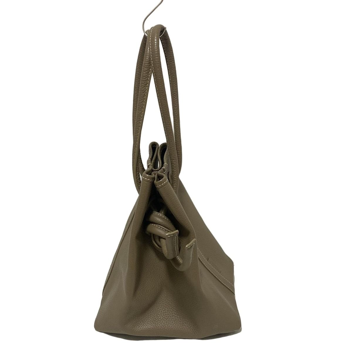 VASIC(ヴァジック) ハンドバッグ ボンド グレーベージュ B品 レザー  