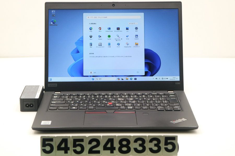 Lenovo ThinkPad X390 Core i5 10210U 1.6GHz/8GB/256GB(SSD)/13.3W/FWXGA(1366x768)/Win11 【545248335】
