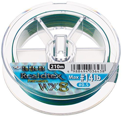 3色_0.5号|14lb エックスブレイド X-Braid ロンフォート リアルデシテックス WX8 210ｍハンガーパック 0.5号